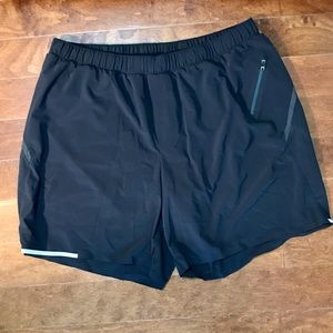 Lululemon Surge Shorts with zipper pocket